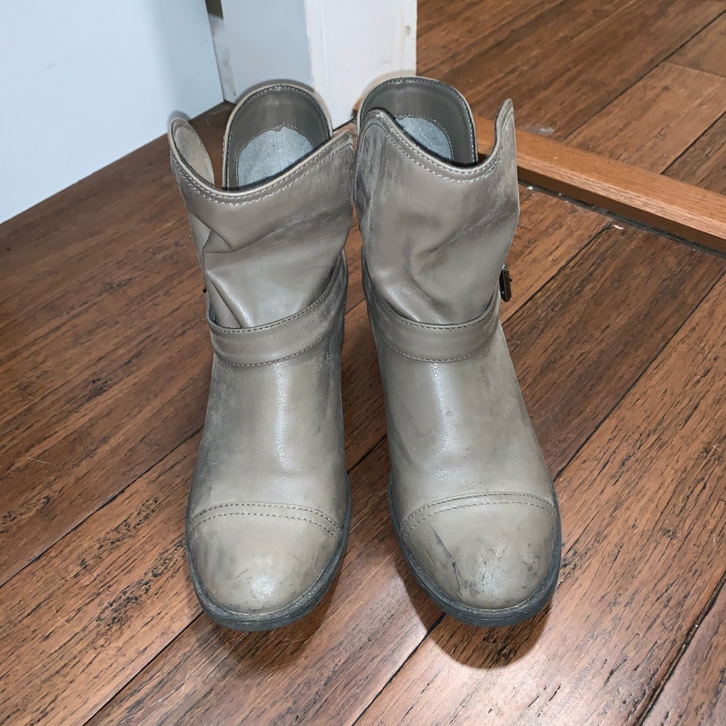 Grayish Booties